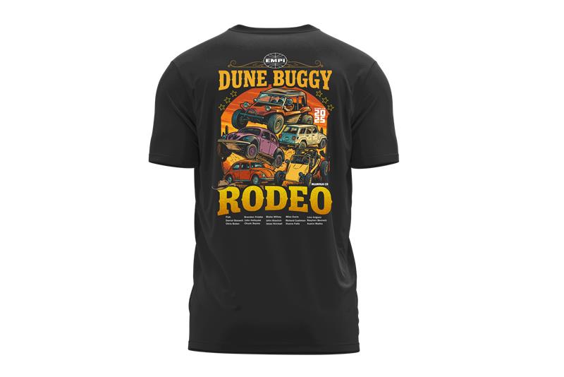 Dune Buggy Rodeo T-Shirt, Black