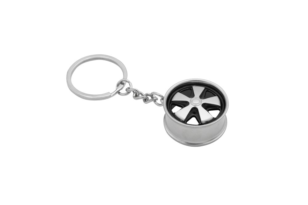 Fuchs Wheel Key Chain : Brushed