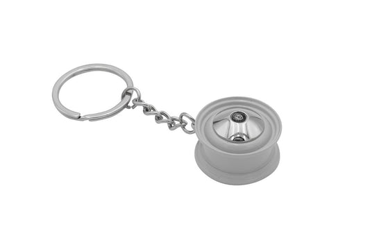 Smoothie Wheel Key Chain : White