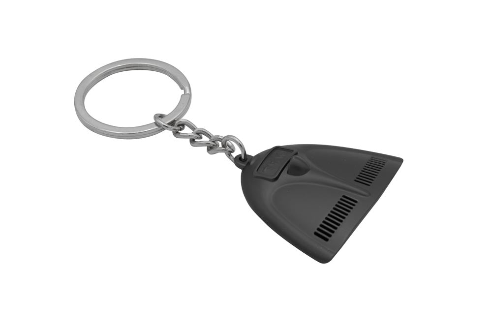 W Decklid Key Chain : Chrome