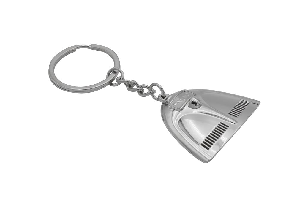 W Decklid Key Chain : Chrome