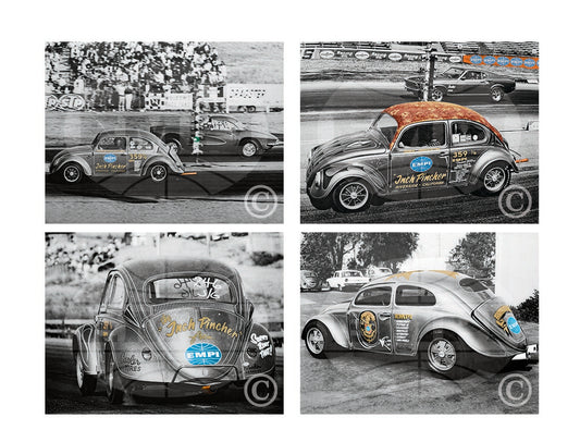 EMPI Limited Edition Heroes Poster Set of 4, Colorized
