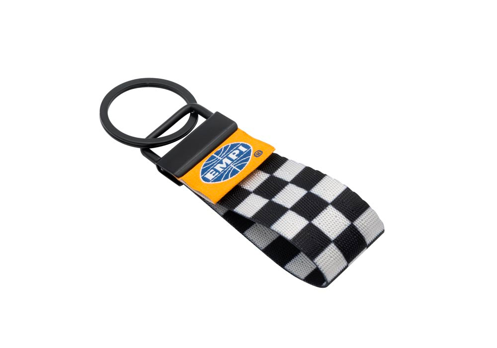 EMPI X VolksBaggin Key Chain, Checkered