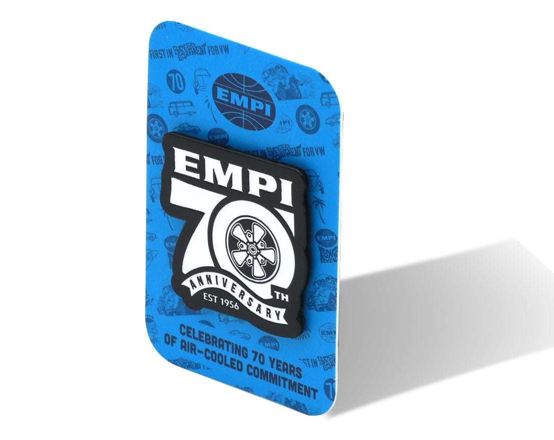 EMPI 70th Anniversary Pin