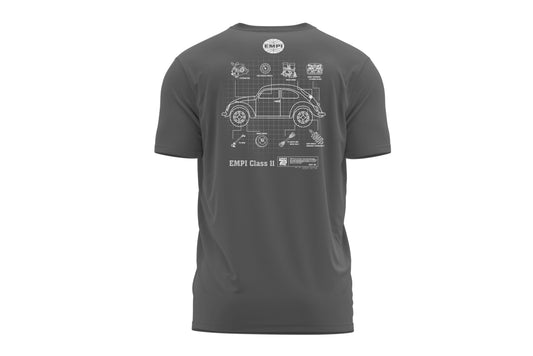 Class 11 Blueprint T-shirt - Grey
